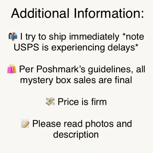 RESELLER MYSTERY BOX 5/$30 - Picture 9 of 9